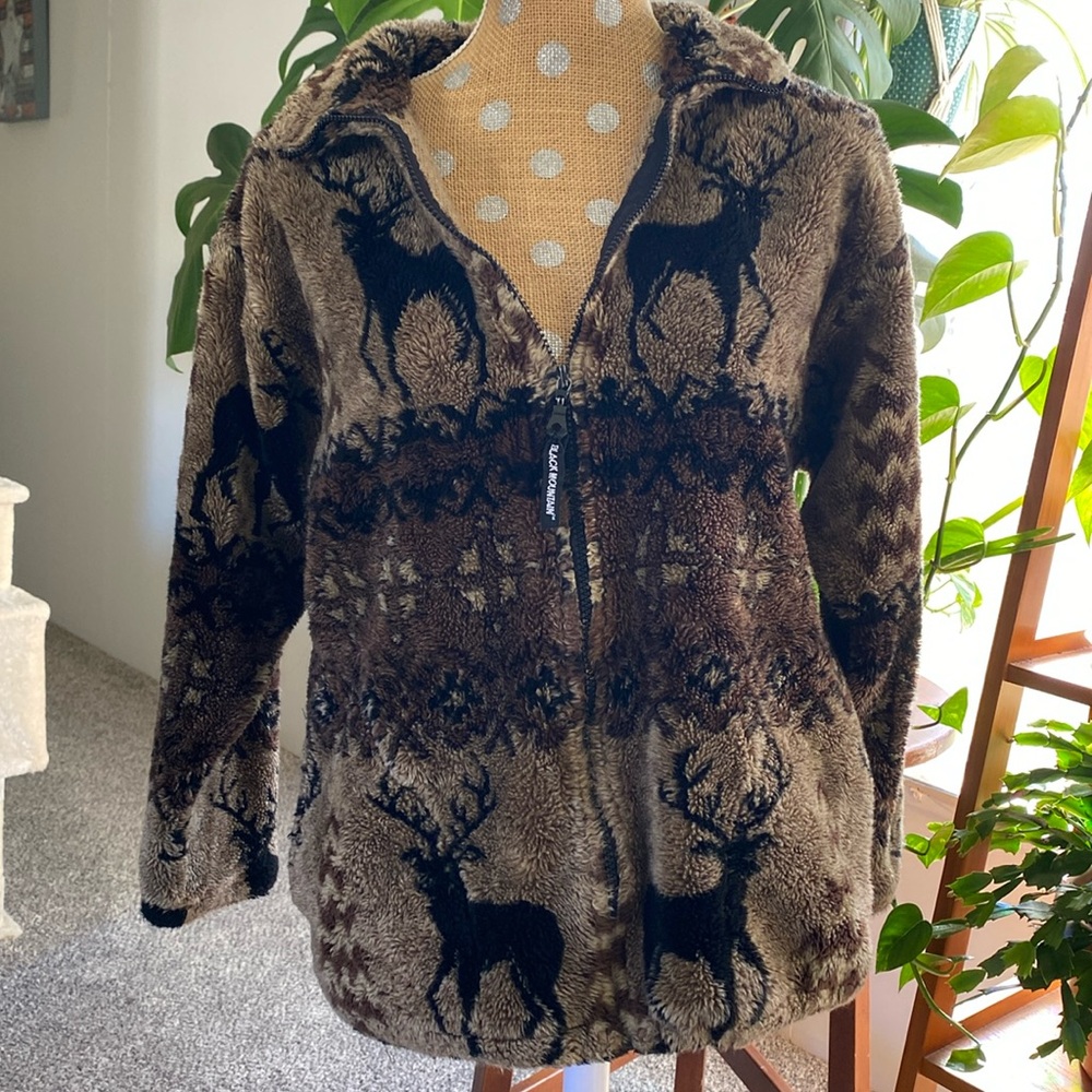 Black Mountain Outdoor Vintage Zip Up Jacket
